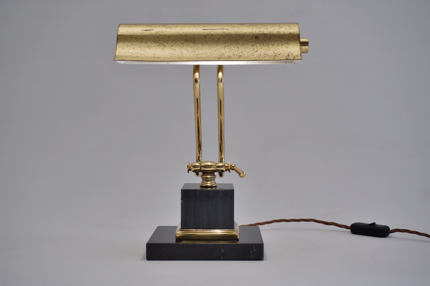 Vintage Brass bankers lamp Piano desk Lamp