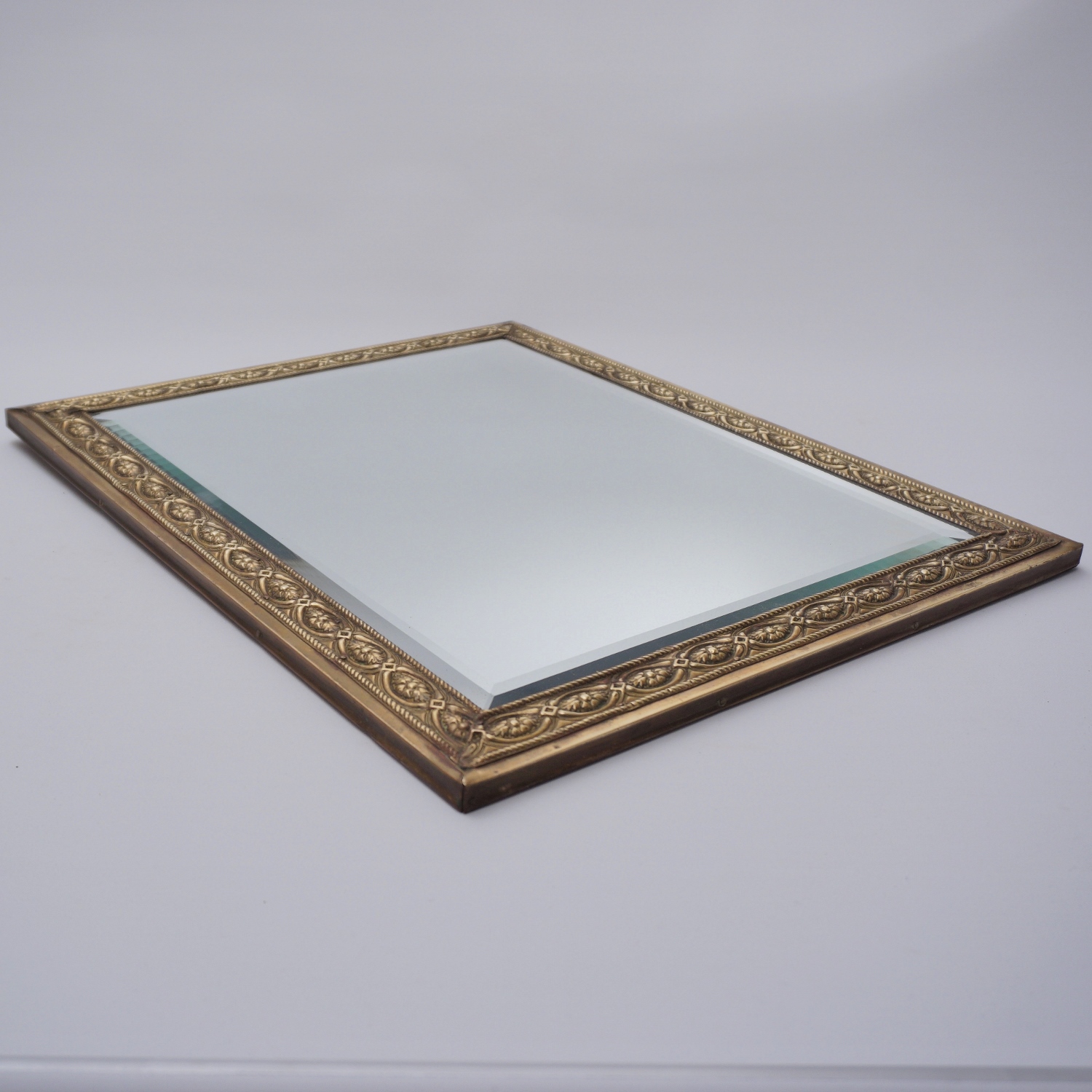  PuTwo Tray Mirror, Gold Dresser Ornate Tray Metal
