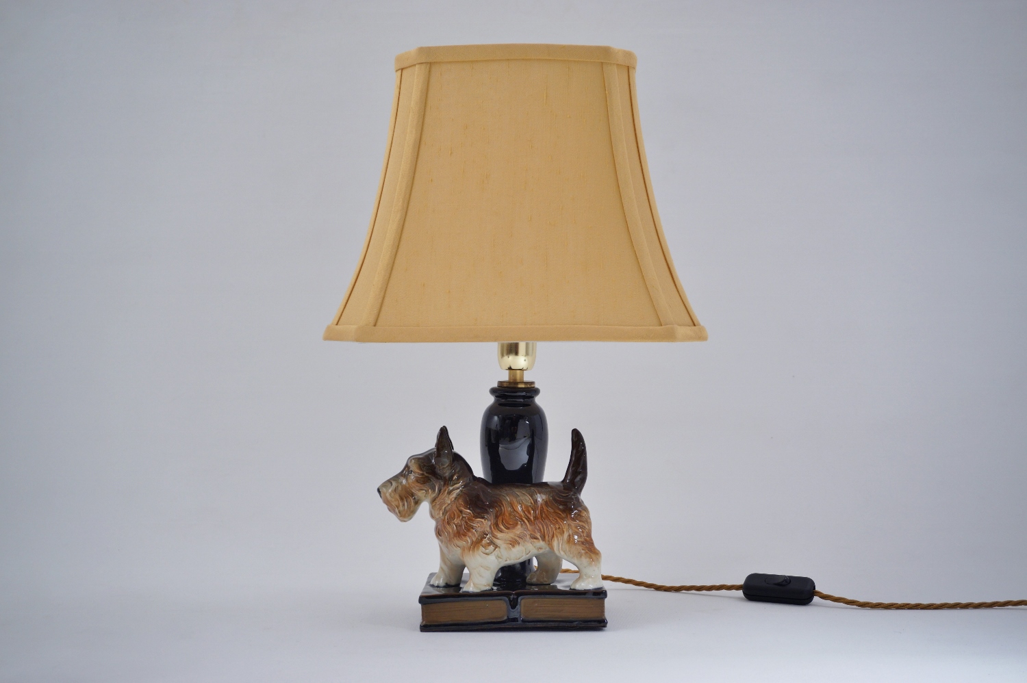 bronze fox lamp